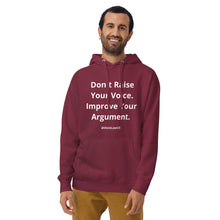 Load image into Gallery viewer, &quot;Don&#39;t Raise Your Voice&quot; | Unisex Hoodie