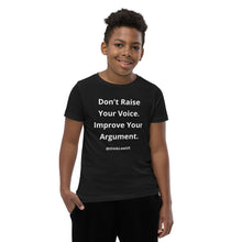 Load image into Gallery viewer, &quot;Don&#39;t Raise Your Voice&quot; | Bella + Canvas Youth Unisex T-Shirt