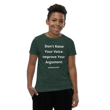 Load image into Gallery viewer, &quot;Don&#39;t Raise Your Voice&quot; | Bella + Canvas Youth Unisex T-Shirt
